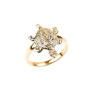 Turtle Ring in 9ct Gold