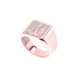 Men's Ring in 9ct Rose Gold