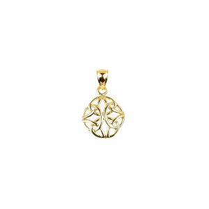 Celtic Trinity Knot Pendant Necklace in 9ct Gold