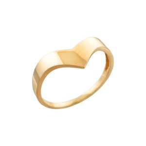 Chevron Ring in 9ct Gold