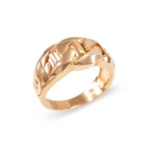 Men's Mariner Link Ring in 9ct Gold