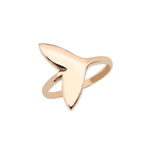 Whale Tail Ring in 9ct Gold