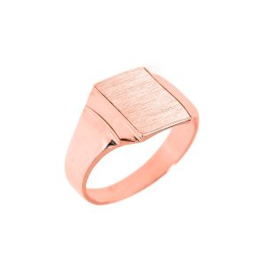 Men's Ring in 9ct Rose Gold