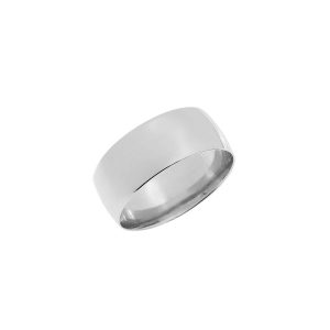 Classic Wedding Ring in 9ct White Gold