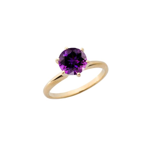 Amethyst Ring in 9ct Gold