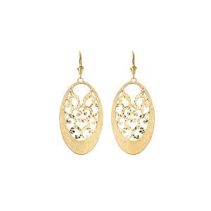 Boho Drop Earrings in 9ct Gold