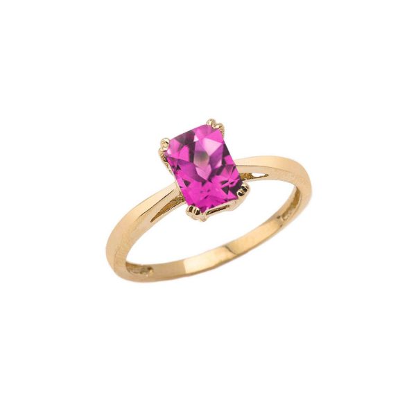 Alexandrite Classic Gemstone Ring in 9ct Gold