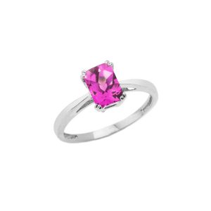 Alexandrite Classic Gemstone Ring in Sterling Silver