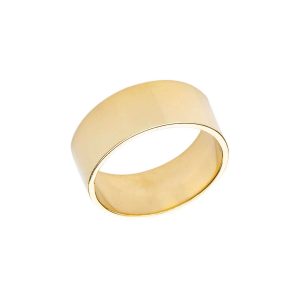 Flat Wedding Ring in 9ct Gold