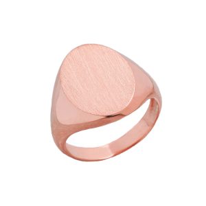 Men's Bold Ring in 9ct Rose Gold