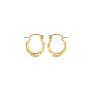 Beaded Earrings in 9ct Gold