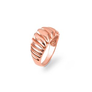 Dome Ring in 9ct Rose Gold