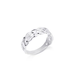 Trinity Knot Hers Ring in Sterling Silver