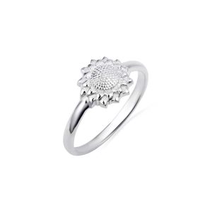 Sunflower Ring in Sterling Silver