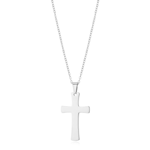 Men's Stainless Steel Cross Necklace