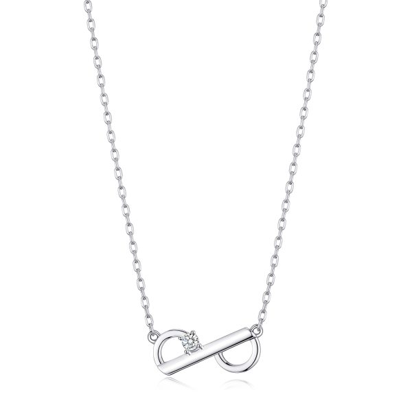 Philip Jones Signature Necklace Created with Zircondia® Crystals