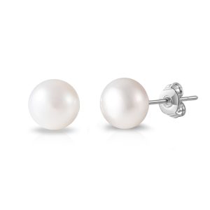 Silver Plated Freshwater Pearl Earrings