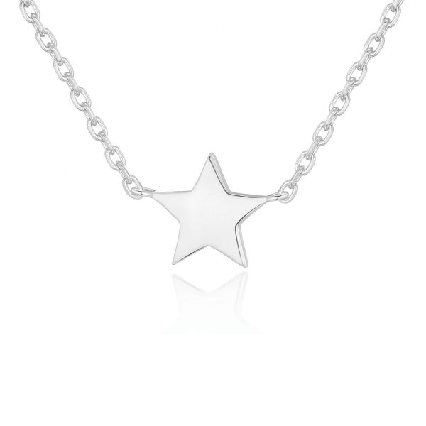 Silver Plated Star Necklace