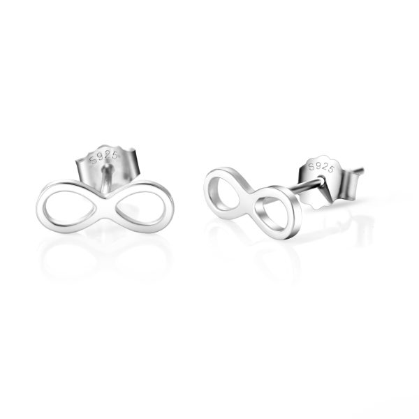 Sterling Silver Infinity Earrings