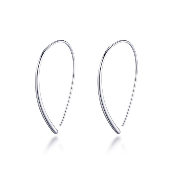 Sterling Silver Thread Earrings